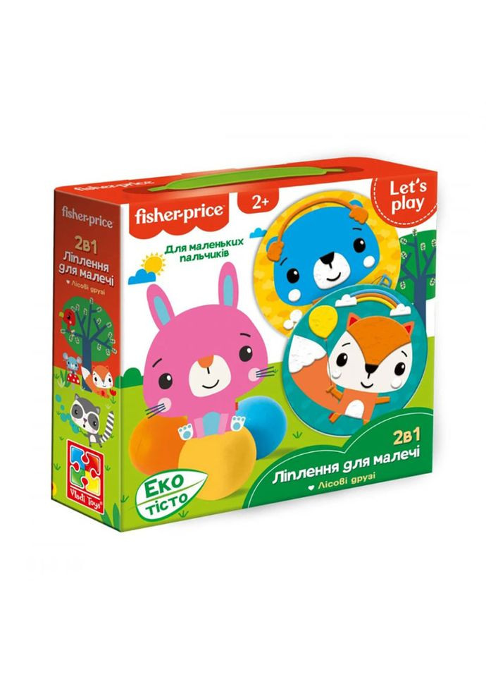 Набор для творчества Fisher Price "Лесные друзья" VT450204 с экотестом Vladi toys (315351832)