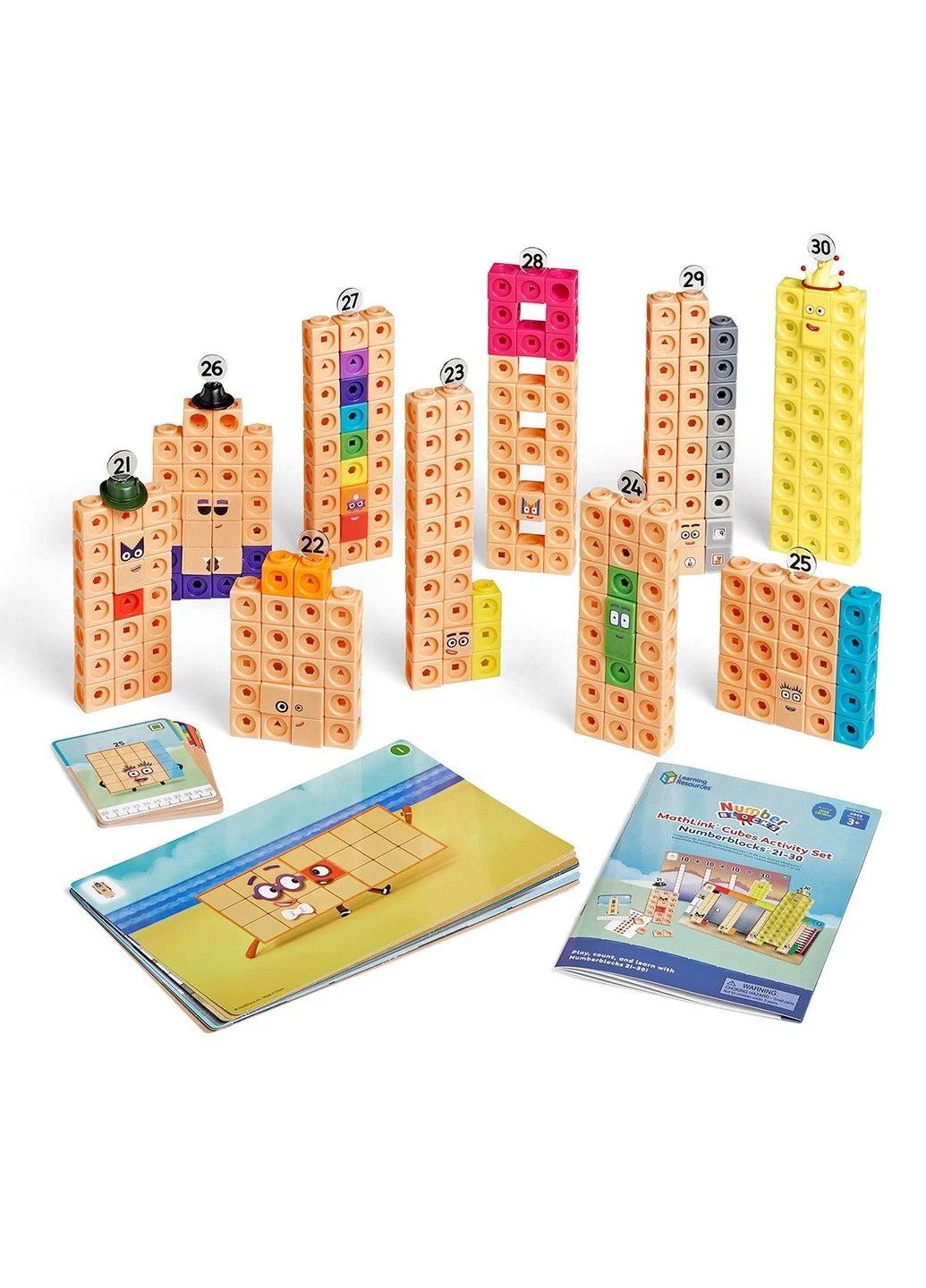 Навчальний ігровий набір серії Numberblocks - Вчимося рахувати 21-30 MathLink® Learning Resources (331174333)