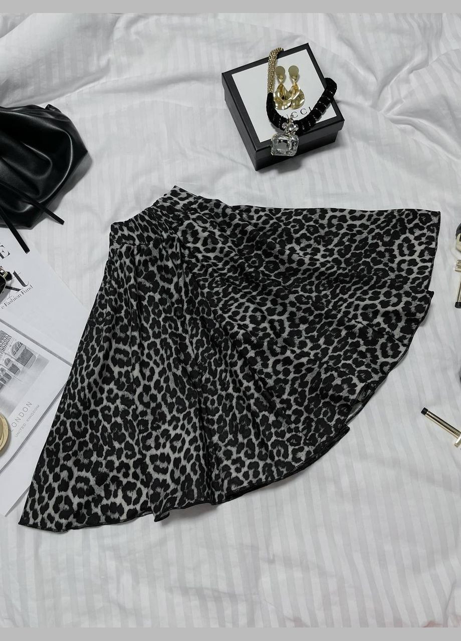 Черно-белая юбка No Brand