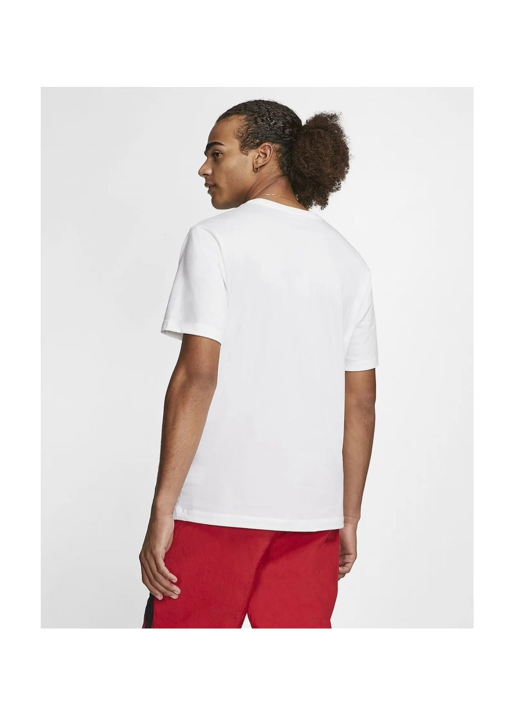 Біла футболка чоловіча aj85 mens t-shirt white Air Jordan