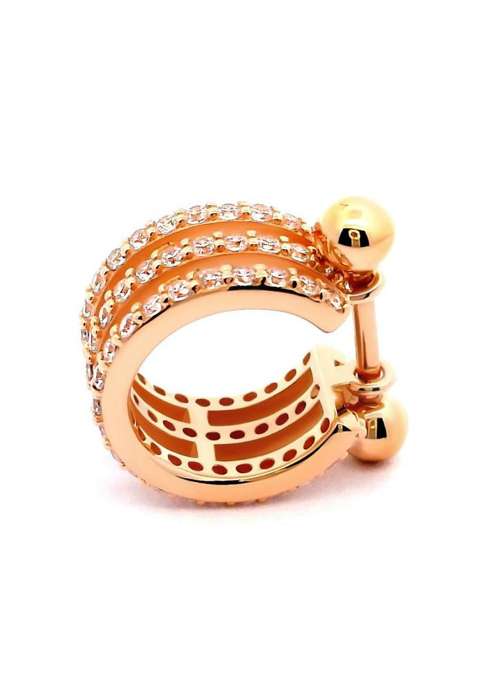 Золота сережка-кафа (з40081) IRIJ (331016838)