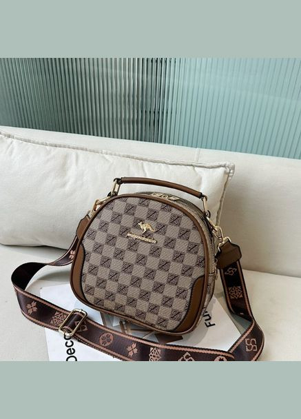 Дитяча міні сумочка на плече сумка з кенгуру світло-коричнева OEM (314838739)