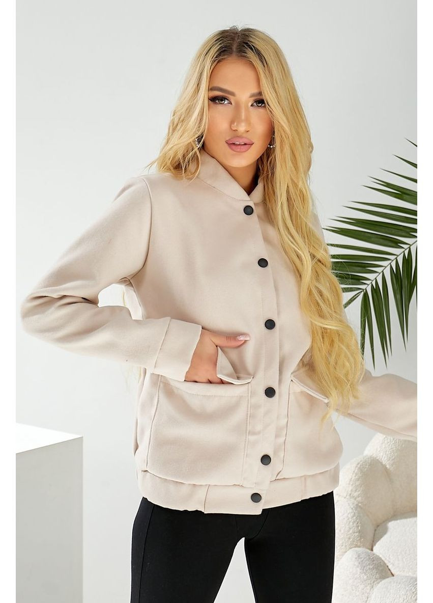 Бомбер жіночий штучний кашемір Sport Line (367179754)