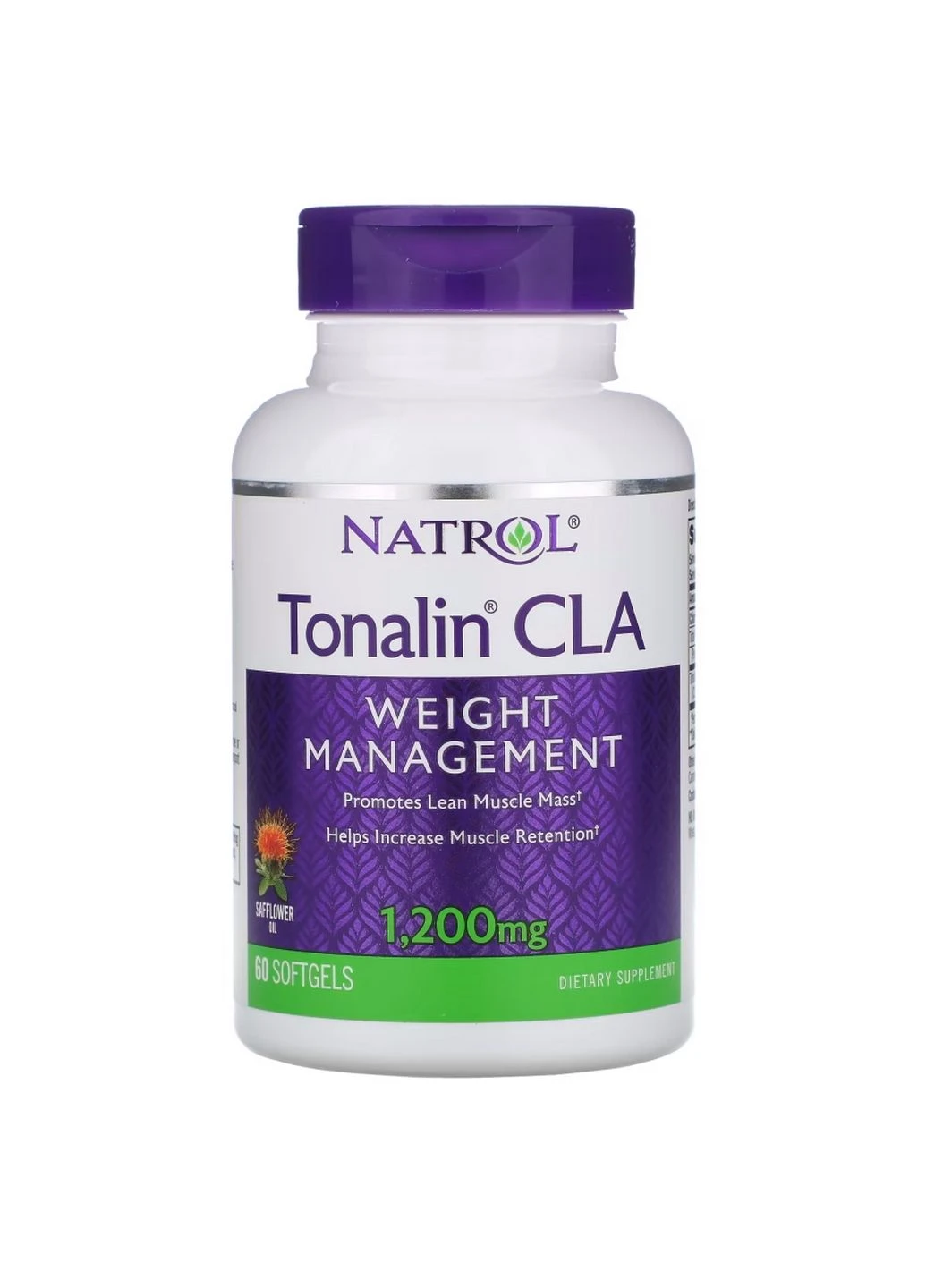 Жироспалювач Tonalin CLA 1200 mg, 60 капсул Natrol (294929851)