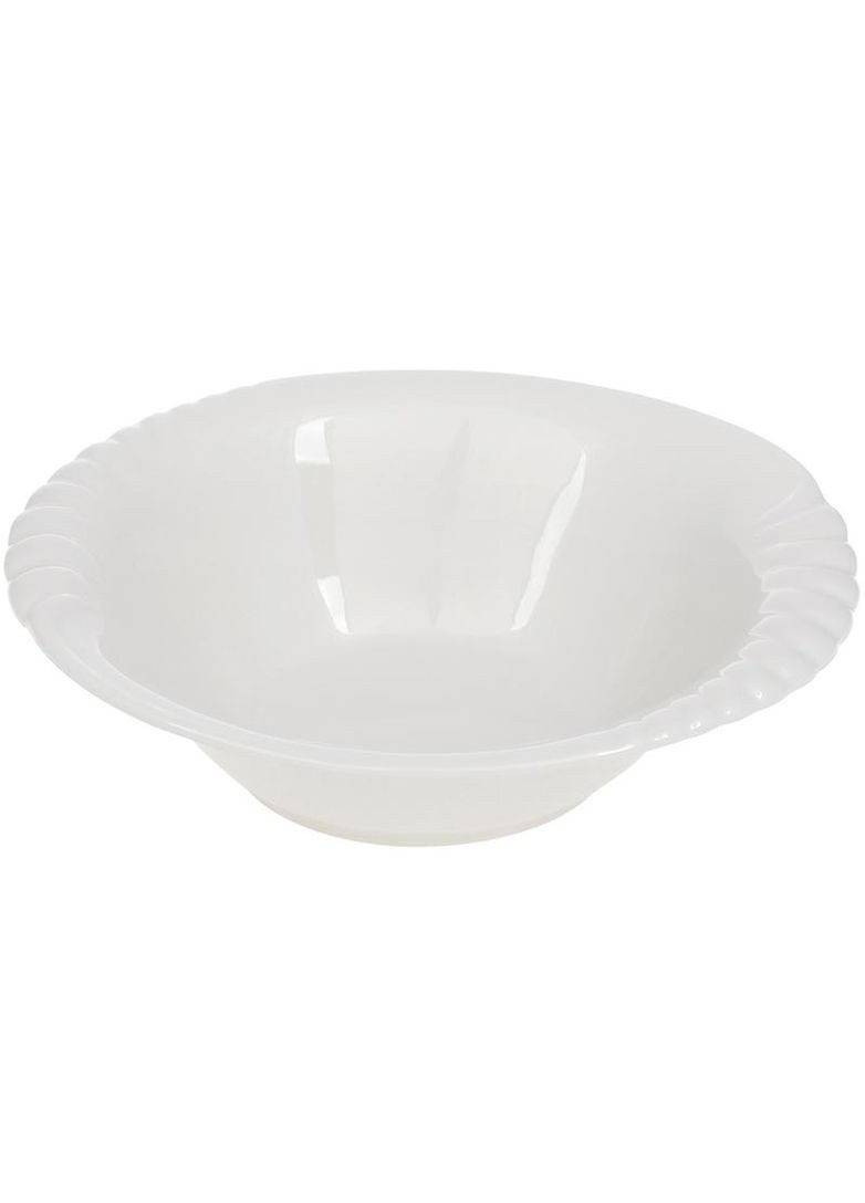 Набір 5 порцелянових салатників "White City Торжество" Ø23см, біла порцеляна Bona (372170933)