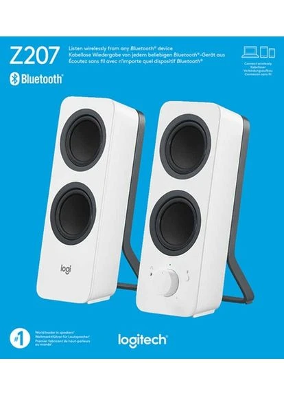 Акустика Z207 Bluetooth White (L980-001292) Logitech (365749707)