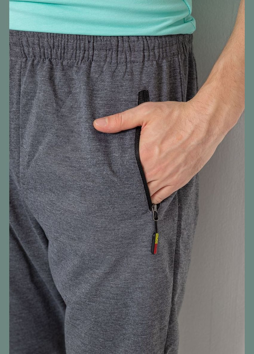 Серые спортивные, кэжуал демисезонные брюки Ager