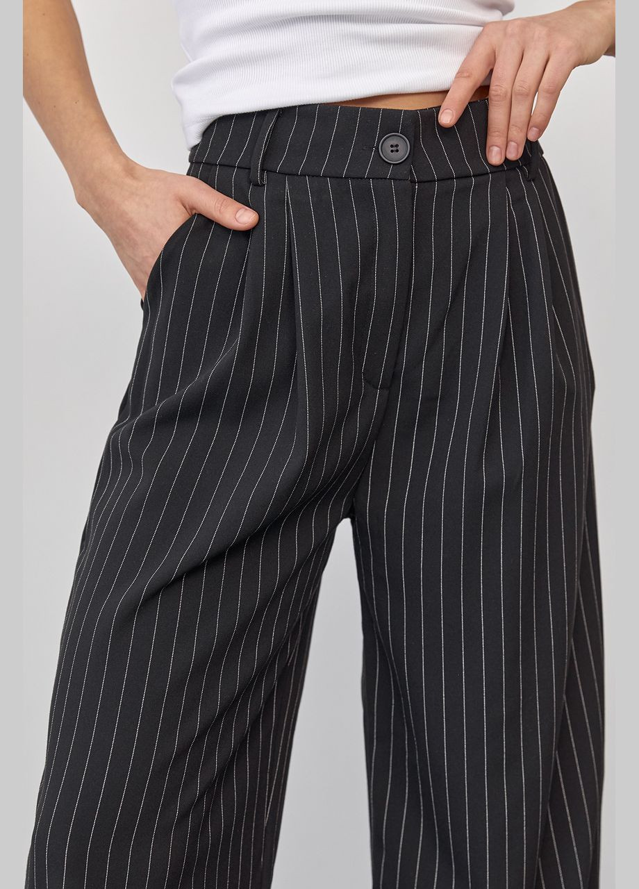 Женские брюки в полоску 08778 Lurex (280910412)