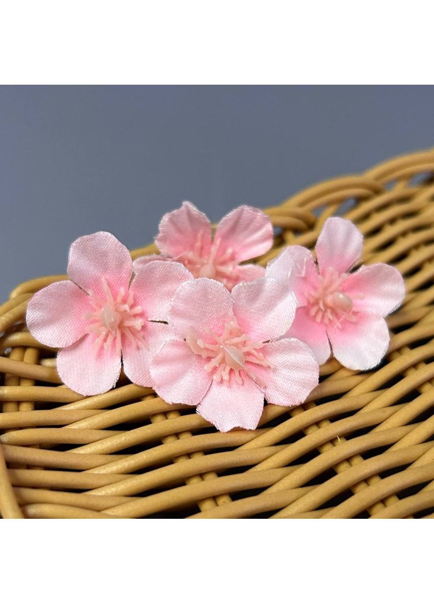 Штучна квітка вишні 3 см - рожевий Plus-plus (352744590)