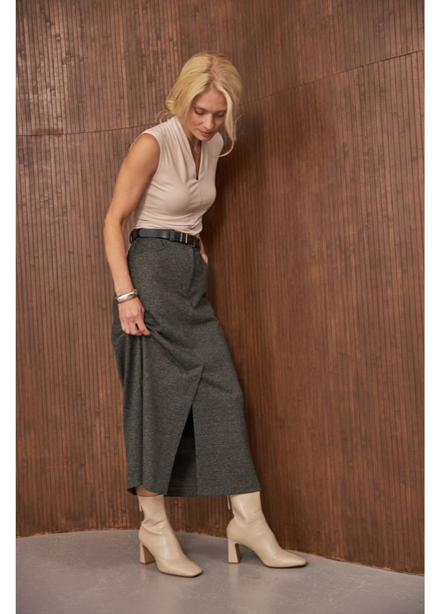 Черная юбка 3080 базальт Triko Bakh