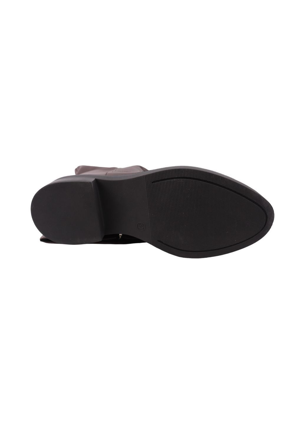 Чоботи жіночі коричневі натуральна шкіра Molka 410-26ZSC (365859875)