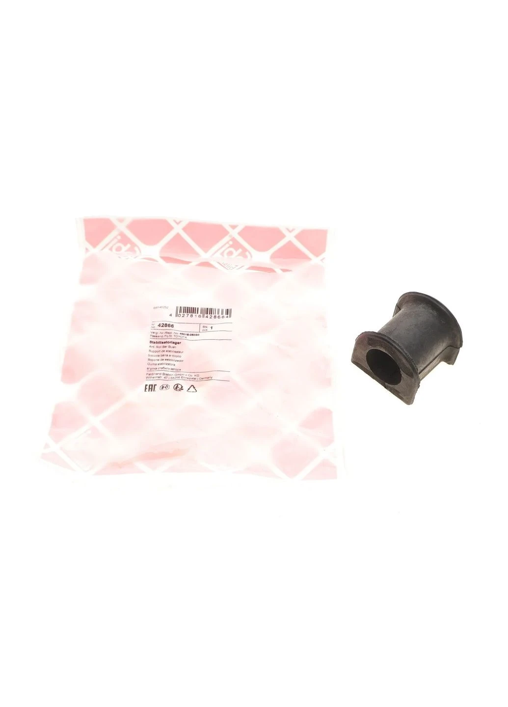 Втулка стабилизатора (переднего) Toyota Camry 91-96 42866 (opt-om) Febi Bilstein (345788120)