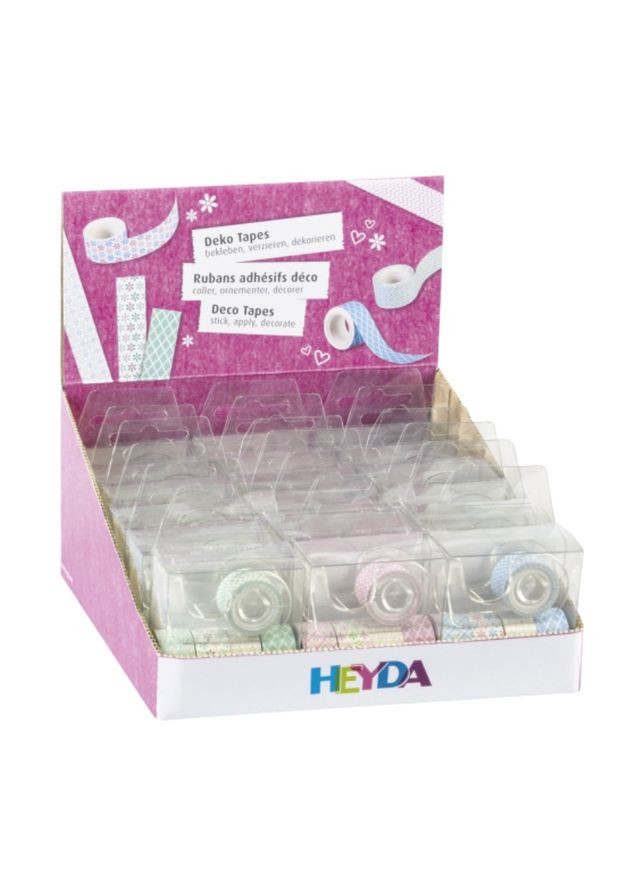 Дисплей з паперовими скотчами пастельні кольори Heyda (362585662)