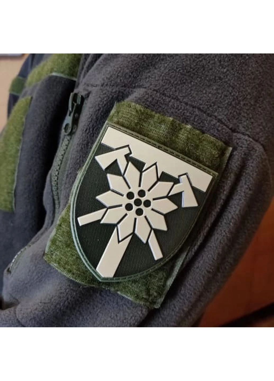 Нашивка ЗСУ 128 окрема гірсько-штурмова Закарпатська бригада ОК Захід польовий Dobroznak (377073886)