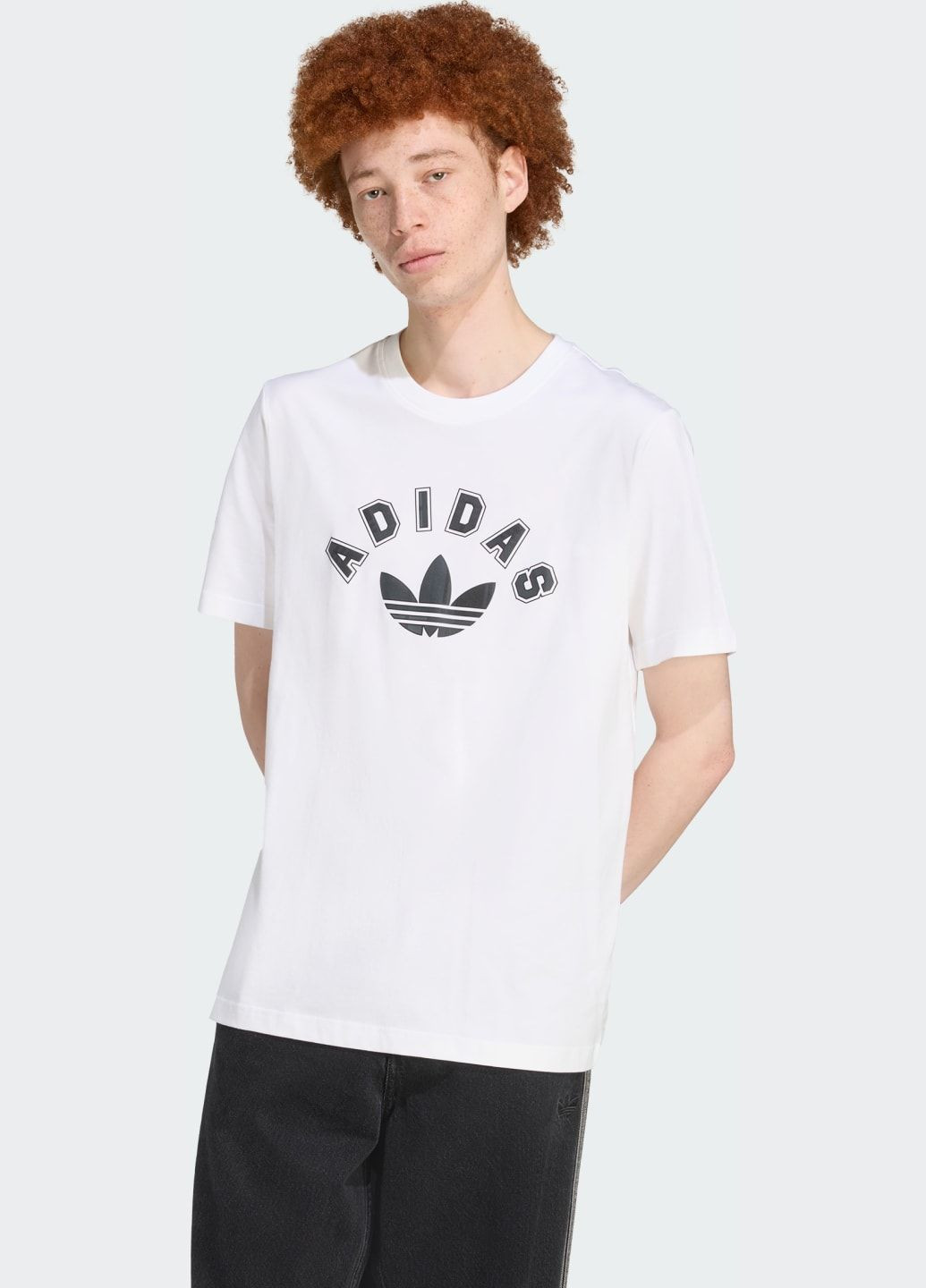 Біла футболка tartan regular adidas