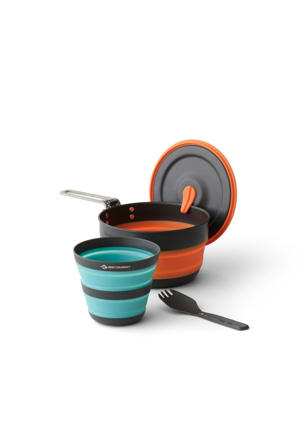Набір посуду Frontier UL Collapsible One Pot Cook Set w/1L Pot Різнокольоровий Sea To Summit (365309234)
