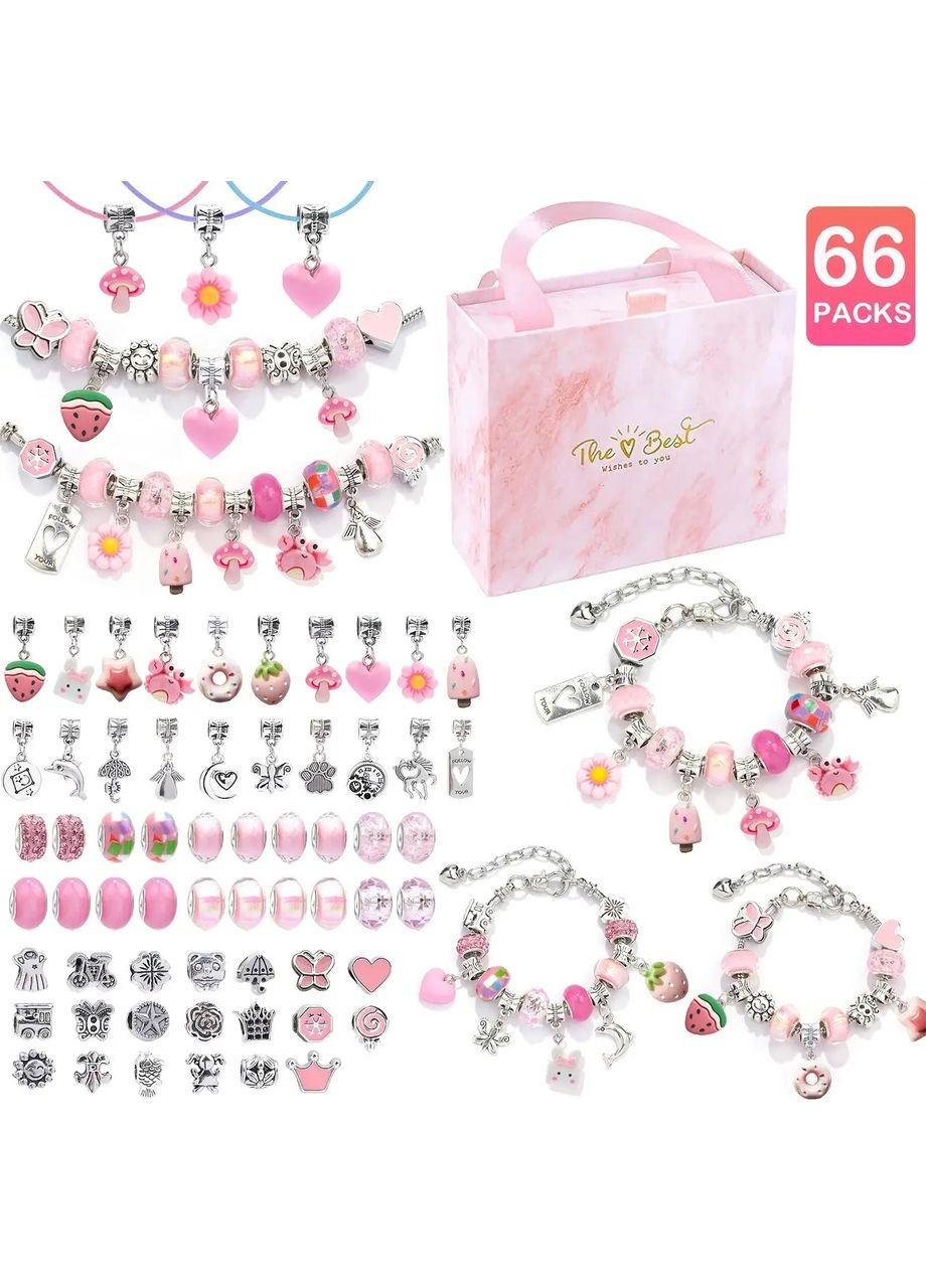 Набор браслетов Пандора, Набор для браслетов из бусин Шармы пандора No Brand (346121154)