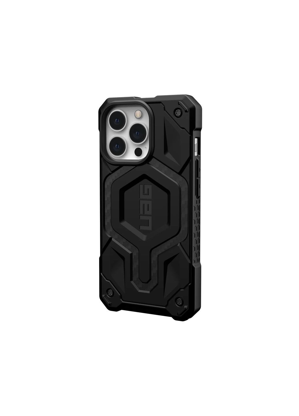 Чехол-накладка Monarch Pro with MagSafe для iPhone 14 Pro Max Silver (114031113333) Urban Armor Gear (370614733)