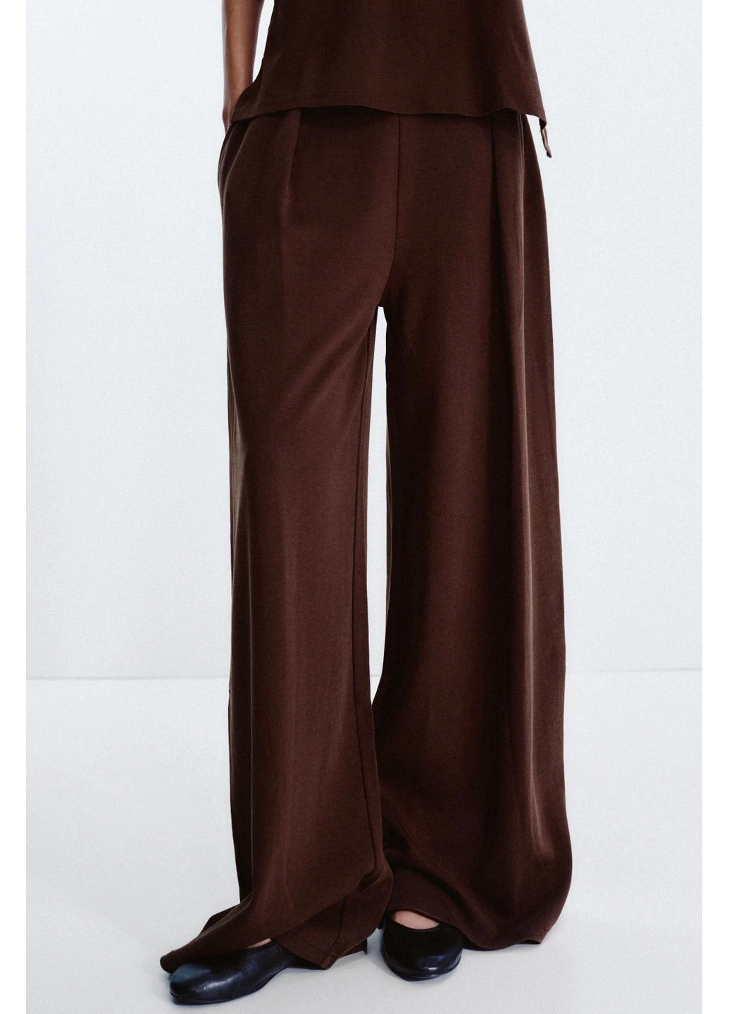 Брюки с легким эффектом потертости Zara (379587011)