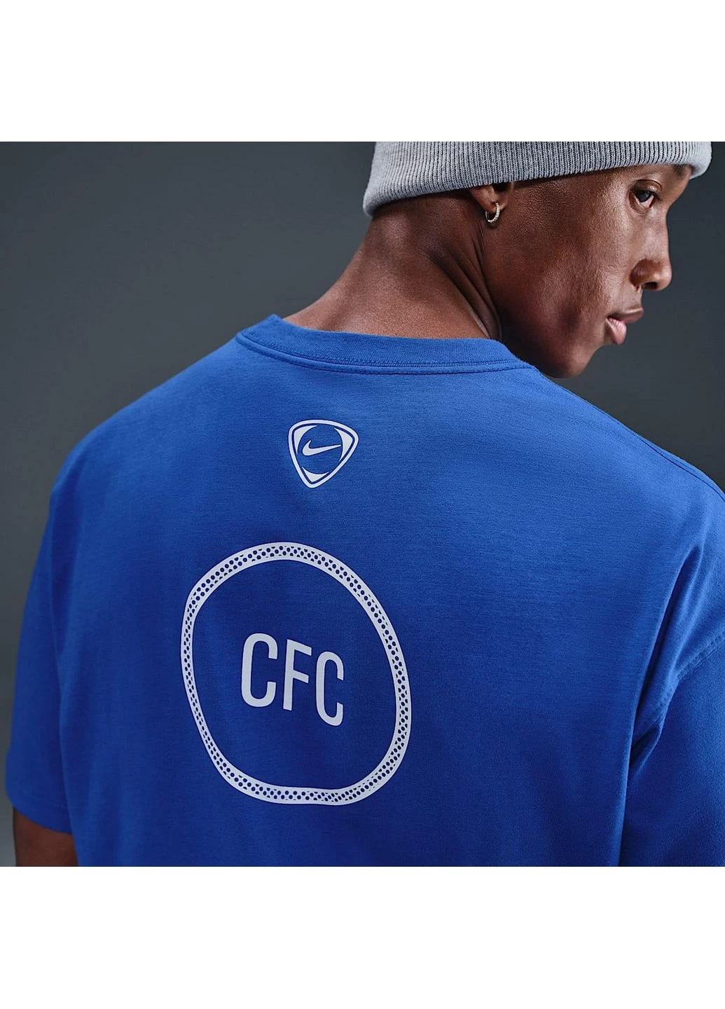 Синя футболка cfc t90 remix blue hv4898-480 Nike
