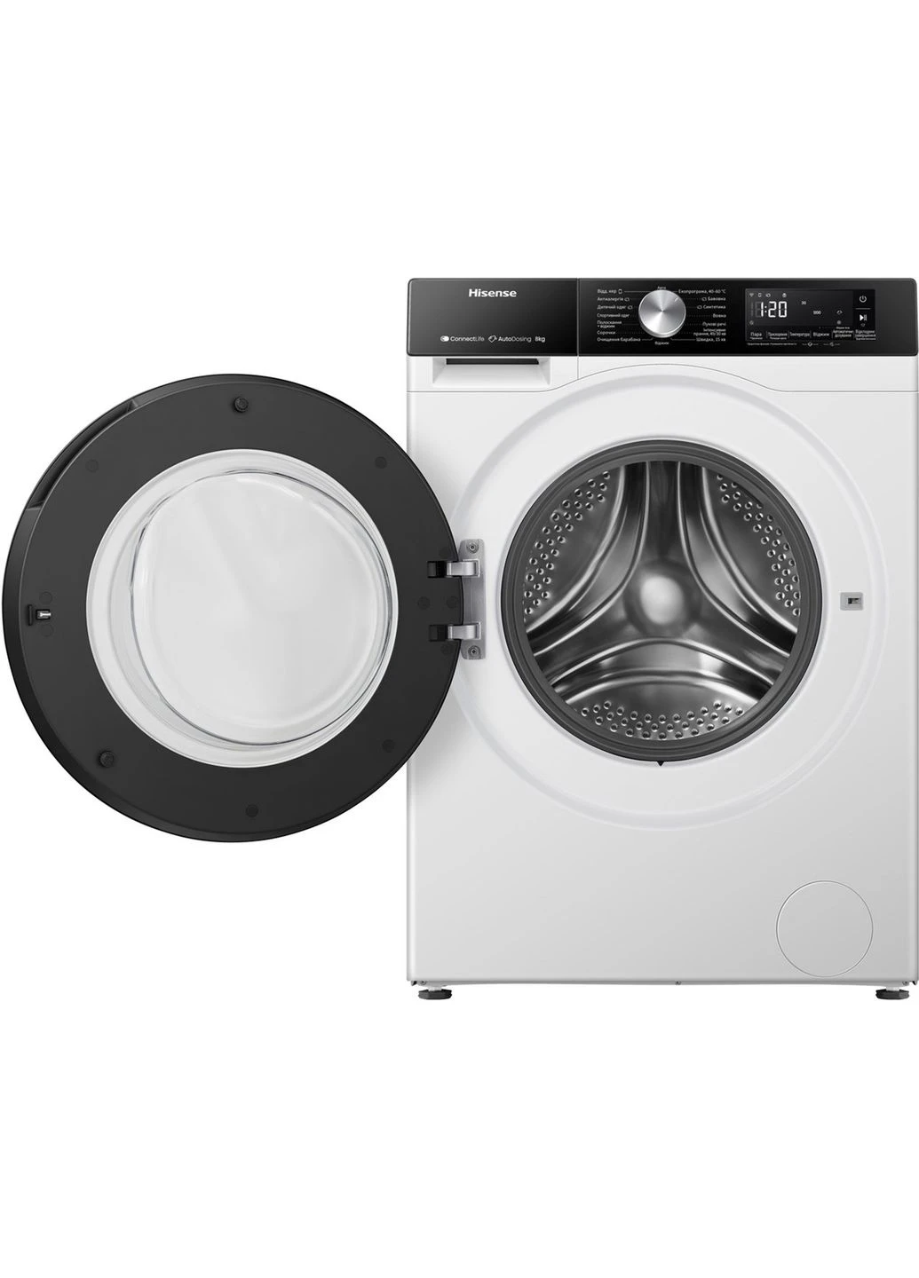 Стиральная машина полногабаритная WF3S8045BW3/UA Hisense (386194719)