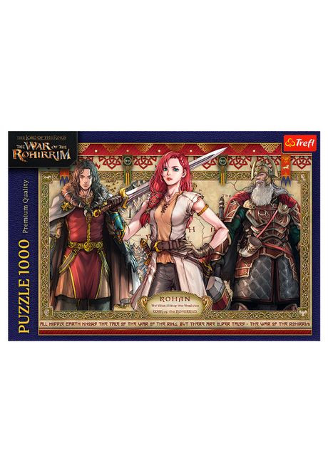 Пазл Володар перснів: Війна Рохіррим 1000 елементів (10937) Trefl (367059971)