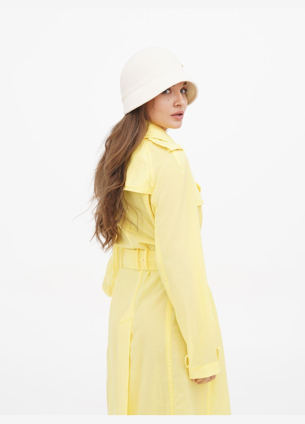 Женская шляпа "Вероника", бежевая — элегантность и лёгкость в одном аксессуаре VECONS Шляпка (319836292)