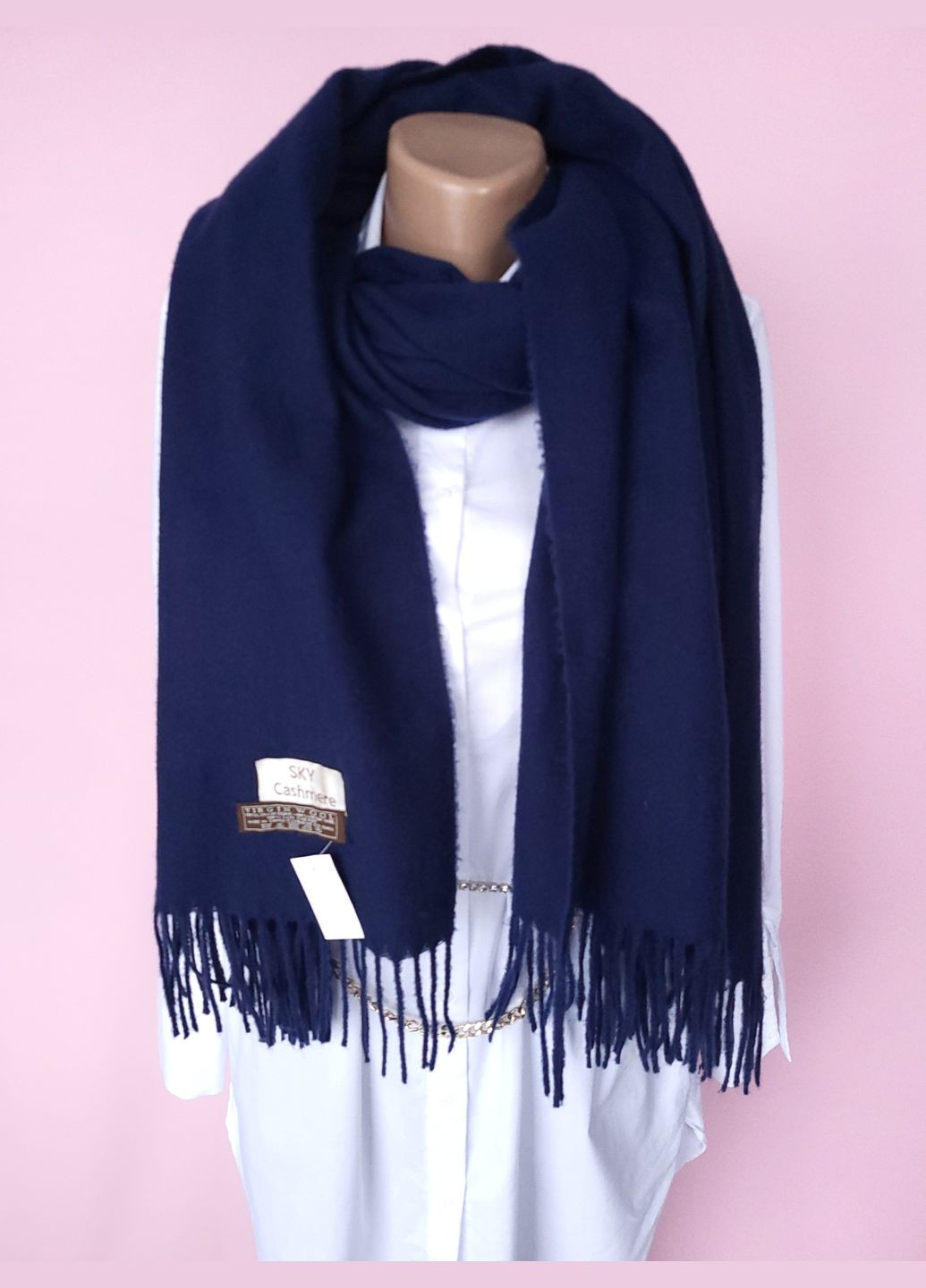 Кашемировый шарф-палантин женский осень-зима 190х74 см No Brand (280931215)