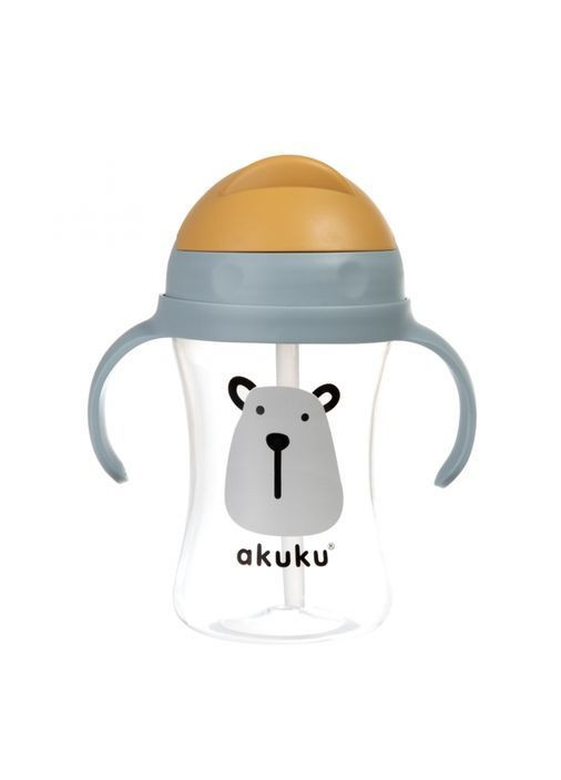 Поїльник-непроливайка, 300 мл, сірий () Akuku A0203 (370934490)