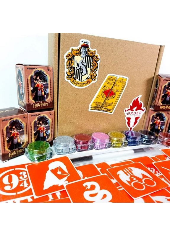 Подарунковий набір "Магічний подарунок від Гоґвортсу" gift-box-potter-5kids Fresh Tattoo (369980691)