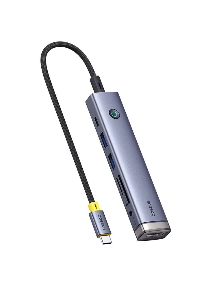 Док-станція UltraJoy Series 7 in 1 Space Grey (B00052803811-02) Baseus (391820663)