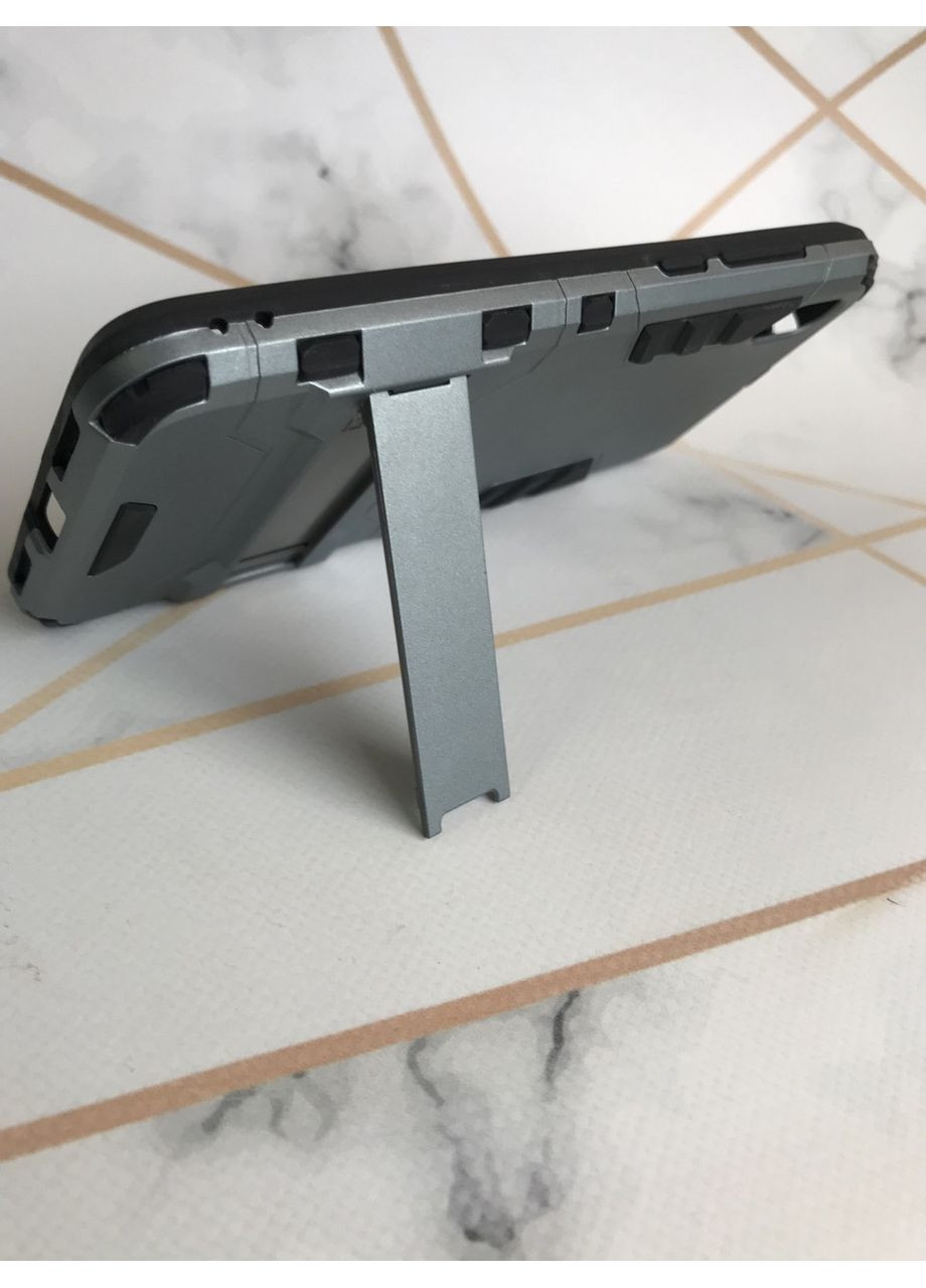 Силіконовий чохол Transformer із підставкою Xiaomi Redmi 7A Сріблястий Creative (359495211)