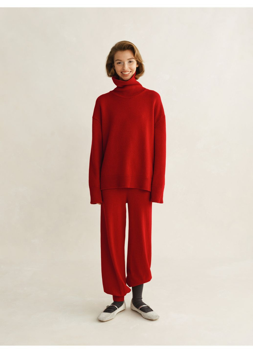 Красный свитер melinda O.TAJE