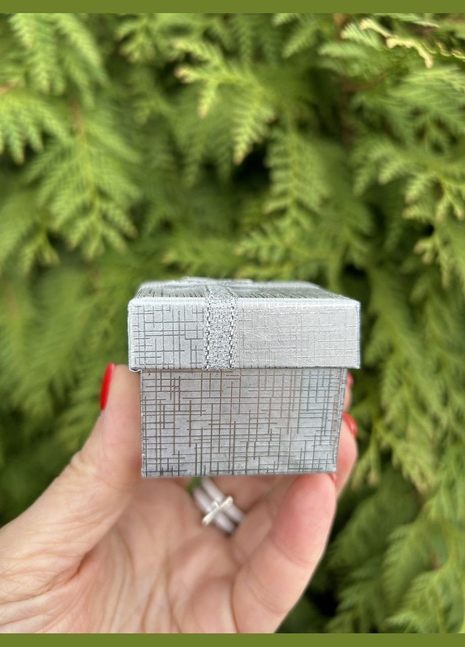 Футляр под кольцо, серебро. No Brand (317783545)