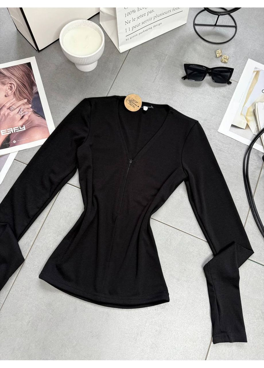 Жіночий трикотажний лонгслів FINO Mode (363840122)