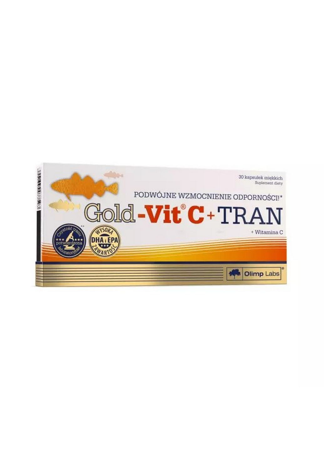 Витамины и минералы Gold-Vit C + Tran, 30 капсул Olimp (293339195)