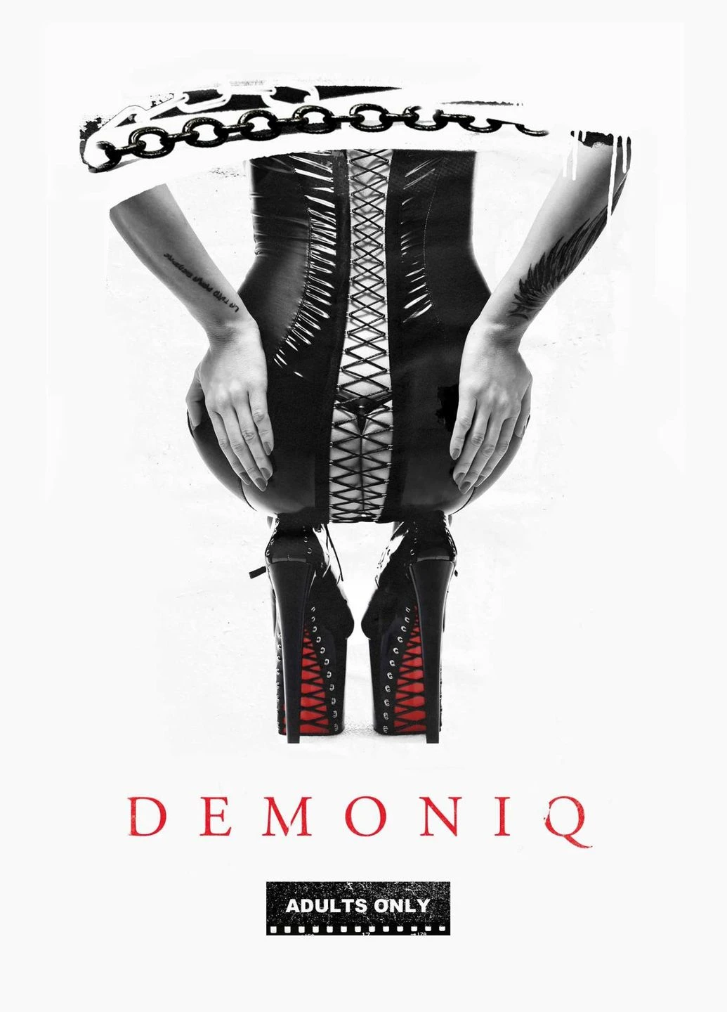 Мужская футболка с принтом TSHRB002 белая, M Demoniq (352190458)