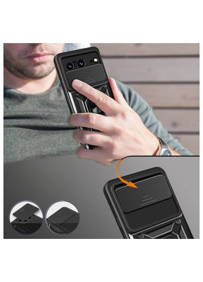 Чохол до мобільного телефона (710663) BeCover Military Google Pixel 8 Black (357239644)