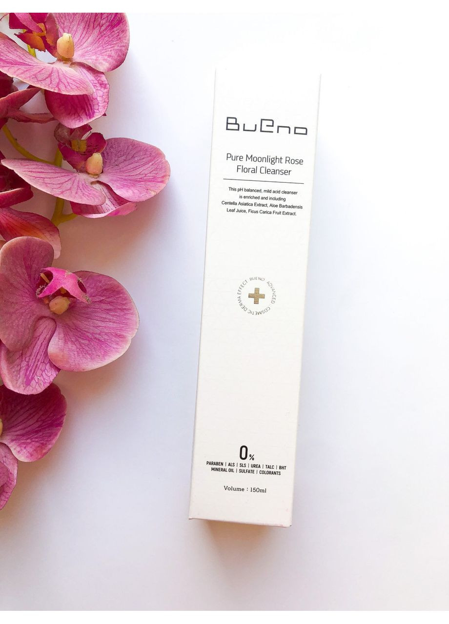 Гель для вмивання пелюстками троянд Pure Moonlight Rose Floral Cleanser 150 ml Bueno (358500329)
