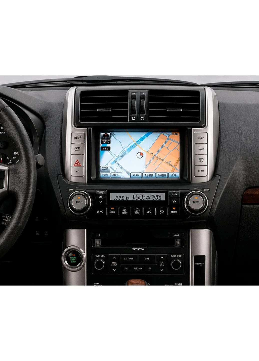 Штатна магнітола для Toyota Land Cruiser Prado (150) 2009-2013 S3 QLED 9" Android 8-ядерний 1.6ГГц 4x64Гб SIM-картка 3G/4G 7388 DriveX (401893240)