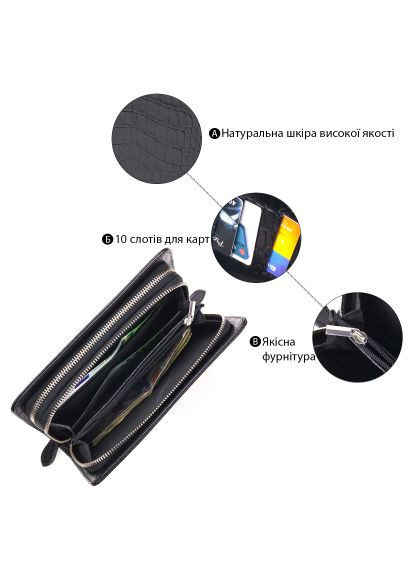 Сумка Из натуральной кожи Черная (21570) Canpellini З натуральної шкіри Чорна (358067402)