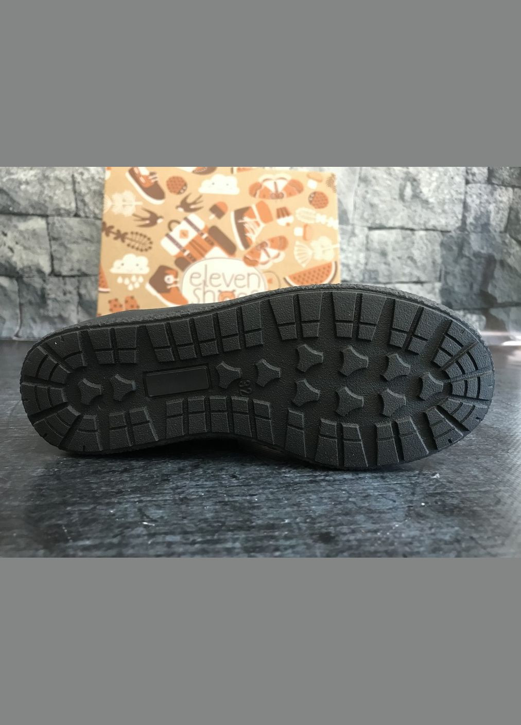 Шкіряні черевики темносиній 11Shoes (305576181)