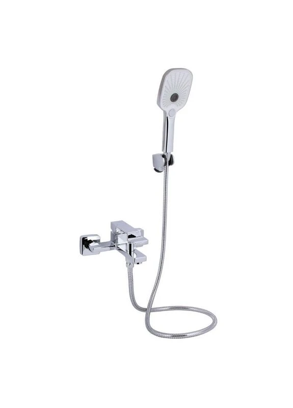 Змішувач для ванни Gemini (з душовим гарнітуром) QTGEM259CRM45681 Chrome Qtap (392912693)