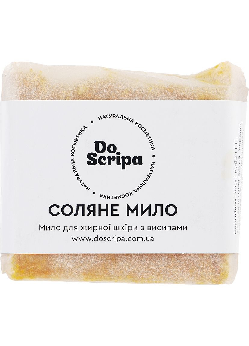 Соляне мило для проблемної шкіри обличчя 100g (1011981-51364) Do Scripa (368653798)