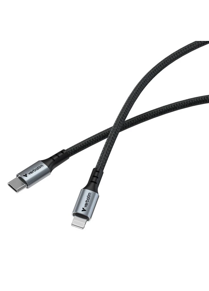 Дата кабеля USB-C to Lightning 1.2m (m469539) Verbatim USB-C to Lightning 1.2m black (367062986)