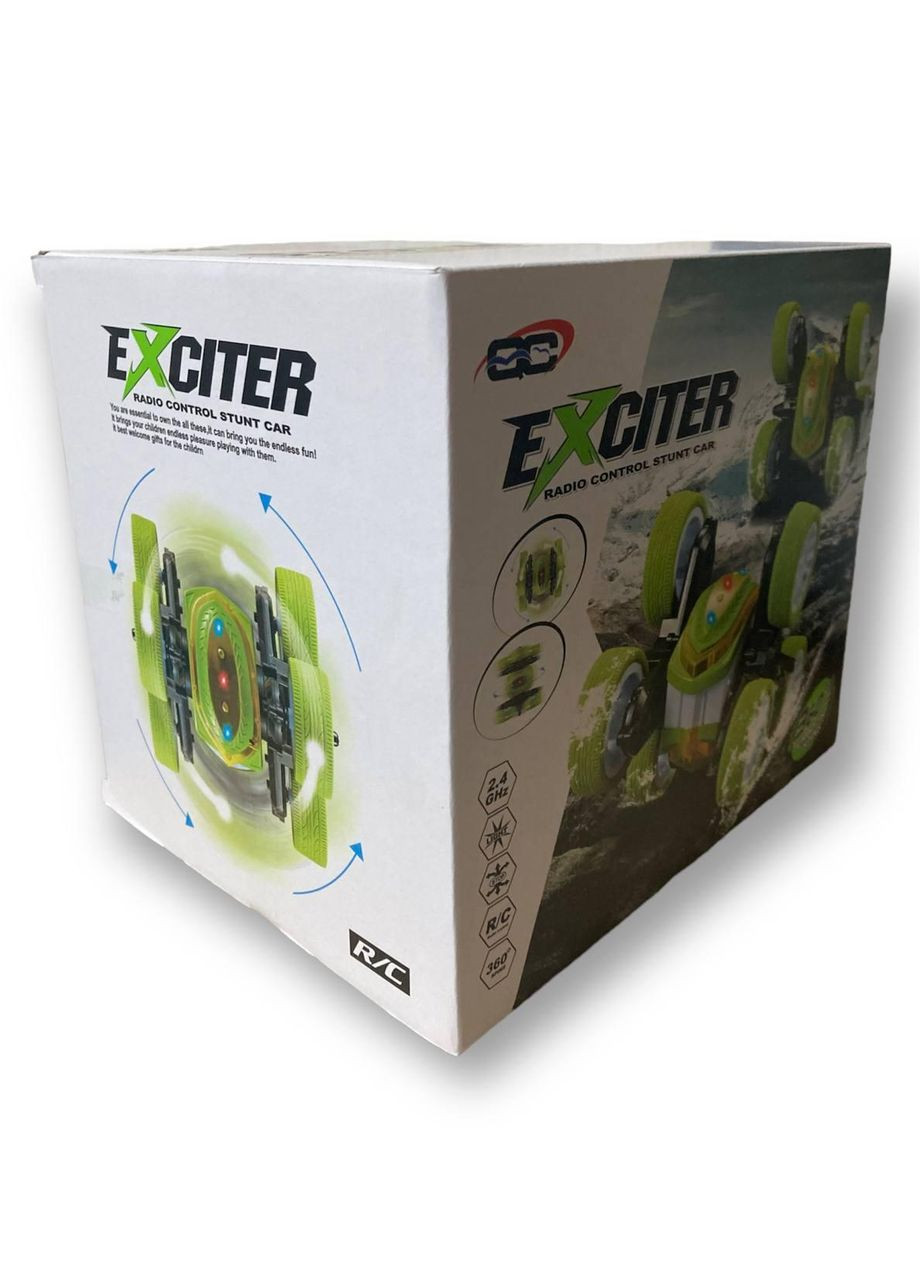 Машина-перевертыш на радиоуправлении exciter световые эффекты (1756375705) Stunt Car (335237554)