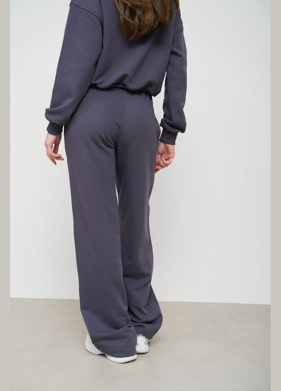 Жіночий костюм двійка колір графіт р.XL 452731 New Trend (285711700)