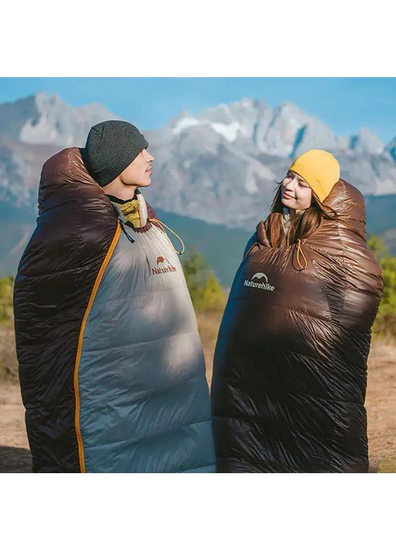 Спальный мешок Snowbird Mummy SP400 CNK2550WS014 L Brown Naturehike (362697674)