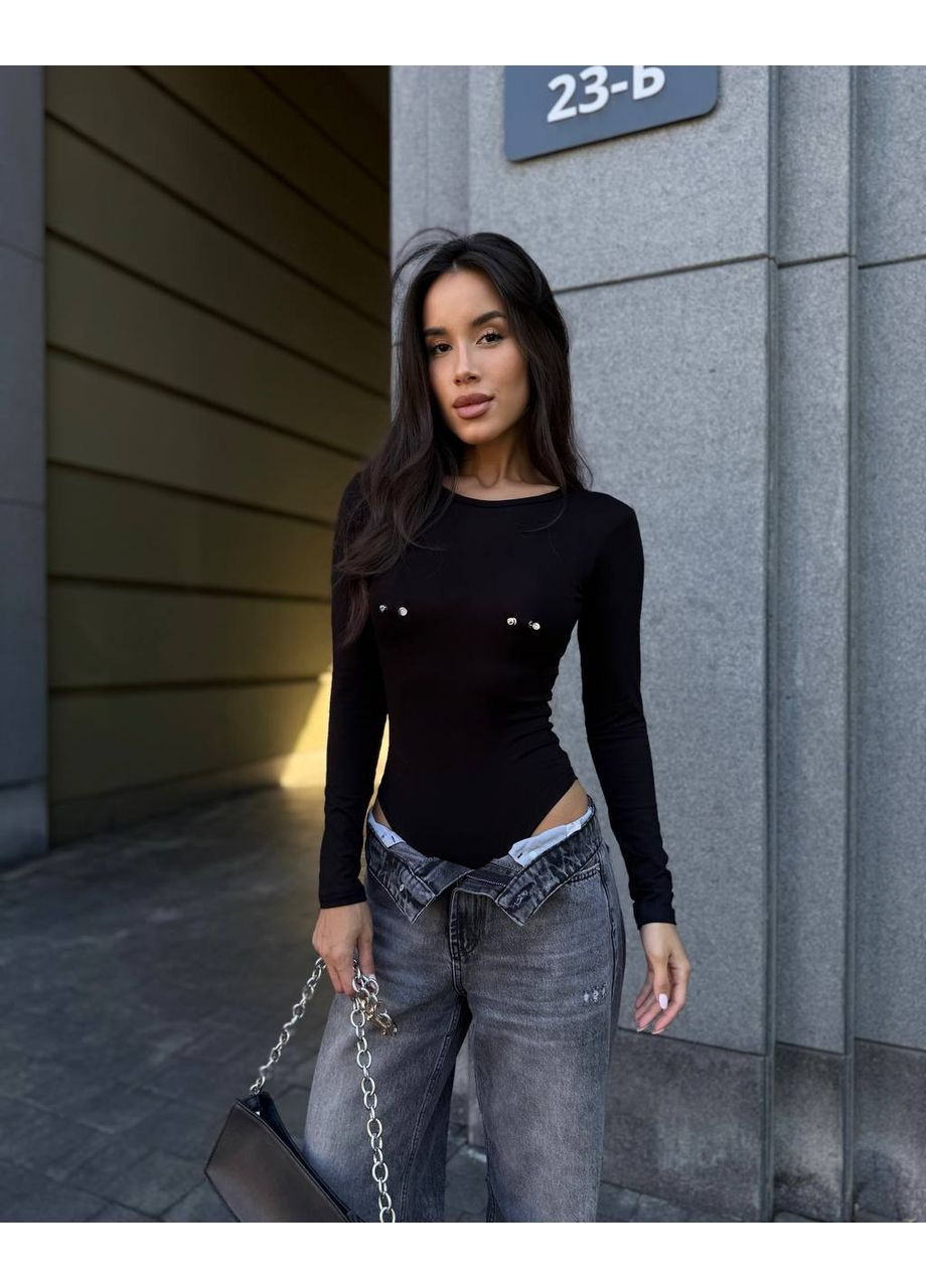 Женский боди с пирсингом Osoblyva (358200284)