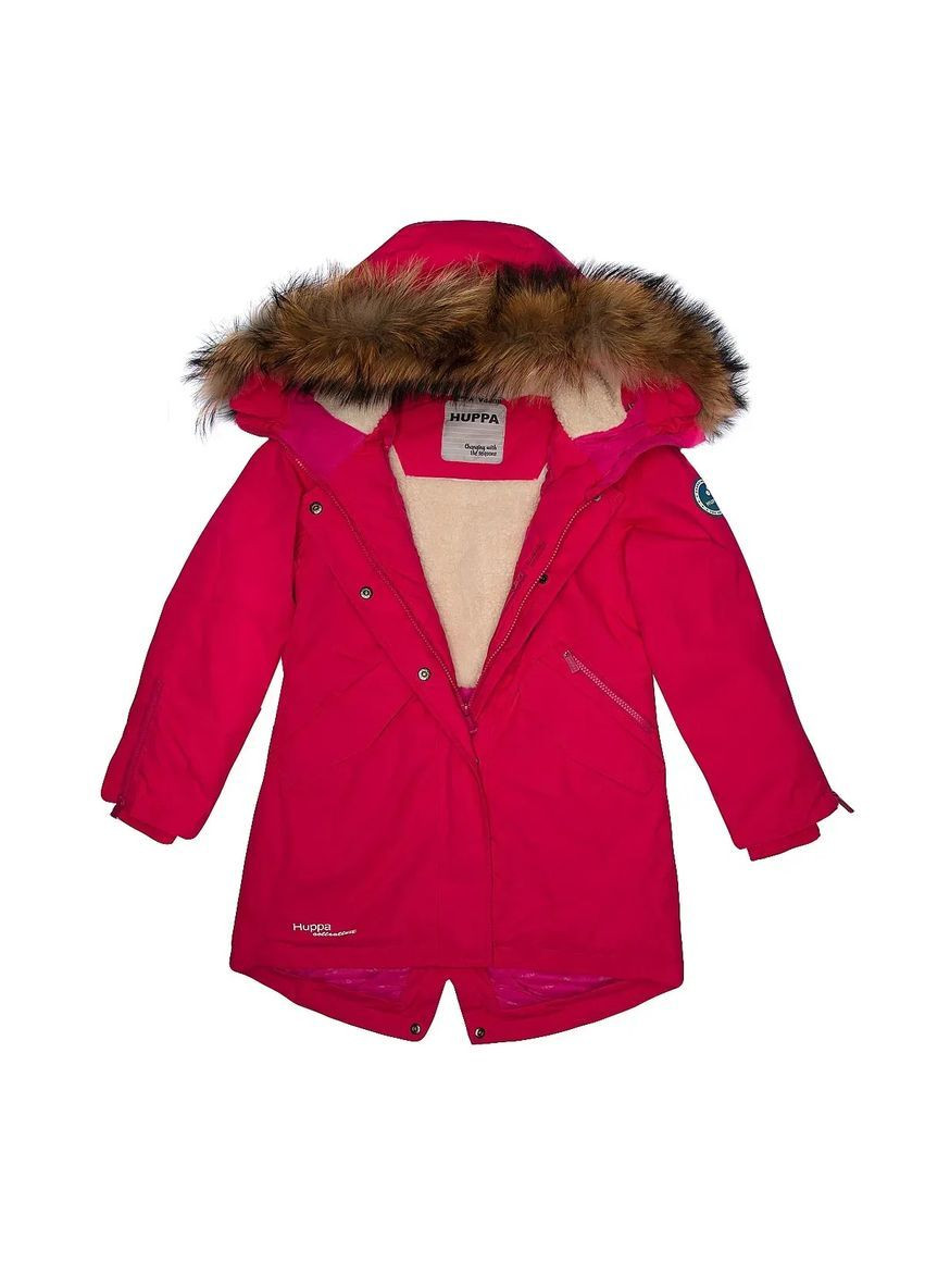 Фуксинова (колору Фукія) пальто зимове vivian 1, р.152, фуксія () Huppa 12490120-00063-152